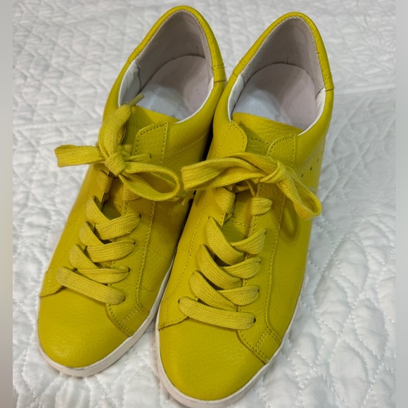 Banana Republic Shoes - Banana Republic leather sneakers, lime